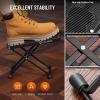 imageCAHAYA 6 Levels Adjustable Guitar Footstool Guitar Footrest with NonSlip Rubber Underlay Portable and Foldable Guitar Footstool for Guitarists Maximum Load Capacity 70 kg CY003671