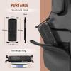 imageCAHAYA 6 Levels Adjustable Guitar Footstool Guitar Footrest with NonSlip Rubber Underlay Portable and Foldable Guitar Footstool for Guitarists Maximum Load Capacity 70 kg CY003671