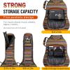 imageCAHAYA Acoustic Guitar Bag with Neck Cradle Bohemian Vintage Guitar Case 065in Thick Sponge Padded Guitar Case for 40 41 42 In Acoustic Classical Guitars CY0186