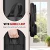 imageCAHAYA Acoustic Guitar Case Gig Bag Soft Padded 41 In Waterresistent Guitar Backpack with Back Handle Loop and Large Top Pocket 03 In Thick Black CY0177