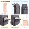 imageCAHAYA Acoustic Guitar Case Soft Padded Guitar Bag 07 In Thick Sponge Reinforced Gig Bag with 5 PocketsNeck CradleBack Hanger Loop for 39 40 41 In Acoustic Classical Guitars CY0244gray