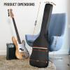 imageCAHAYA Acoustic Guitar Cover Gig Bag for Acoustic Classical Guitars Black 41 Inch Red Yellow and BlueBass Cover