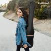 imageCAHAYA Acoustic Guitar Cover Gig Bag for Acoustic Classical Guitars Black 41 Inch Red Yellow and BlueBass Cover