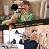 imageCAHAYA Bb Trumpet Instrument Trompeta Student Trumpet with Hard Case 7C Mouthpiece Gloves Standard Trumpets for Beginners or Advanced Students BlackBlack