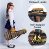 imageCAHAYA Concert Ukulele Bag Ukulele Case 23 Inch Soft 035 Inch Thick Padded with Adjustable Straps21inch