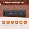 imageCAHAYA Digital Piano 88 Key  Fullsize Weighted Electric Piano Wooden Body with 380 Sounds Triple Pedal for Beginners Supports USBMIDI