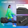imageCAHAYA Electric Guitar Bag Gig Bag 6mm Padding Backpack Padded Soft Guitar Case Black CY0226Bass Bag