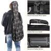imageCAHAYA Electric Guitar Bag Padded Electric Guitar Gig Bag Case 035in Padding Dual Adjustable Shoulder Strap Electric Guitar Case CY0175Skeleton
