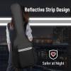imageCAHAYA Guitar Bag 39 Inch Guitar Gig Bag Soft Case 024 Inch Thick Padding Classical Guitar Backpack with Large Pocket Reflective Bands CY0288