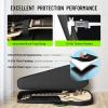 imageCAHAYA Guitar Case Acoustic Soft  047in Thick Padding 5 Pockets Guitar Gig Bag with Adjustable Shoulder Strap Compatible with 40 41 42in Acoustic GuitarsElectric Guitar Case