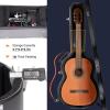 imageCAHAYA Guitar Cases Hard Shell for Acoustic Guitars 42 Inch Acoustic Guitar Hard Shell Case with Key Antishock Waterproof Travel Guitar Bag for Air Consignment CY0241Classical