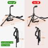 imageCAHAYA Guitar Stand Acoustic Floor Folding Guitar Holder Stand Tripod Metal Universal for Acoustic Classical Electric Guitars Bass Ukulele Violin Banjo Mandolin CY0242