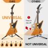 imageCAHAYA Guitar Stand Acoustic Floor Tripod Guitar Stands Universal Guitar Holders for Acoustic Electric Classical Bass Guitars CY0283