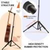 imageCAHAYA Guitar Stand Acoustic Floor Tripod Guitar Stands Universal Guitar Holders for Acoustic Electric Classical Bass Guitars CY0283