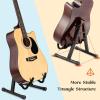 imageCAHAYA Guitar Stand Folding A frame Floor Universal Metal for Acoustic Classical Electric Bass Guitars Banjo Ukulele Portable CY0251