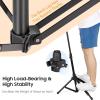 imageCAHAYA Guitar Stand Universal with Neck Holder Folding Tripod Floor Iron Stand for Acoustic Electric Classical Bass Guitars CY0265