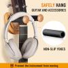 imageCAHAYA Guitar Wall Mount Hanger Adjustable UShaped Hook with 5 Picks and 1 Pick Bag for Acoustic Electric Bass Banjo Ukulele Mandolin CY0297Stylish