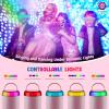 imageCAHAYA Karaoke Machine for Kids Gifts Mini Bluetooth Machine with 2 Wireless Microphones Portable Karaoke Speaker with LED Lights for Kids 3 4 5 6 7 8 9 10 11 12 Years Old Singing Pink CY003691
