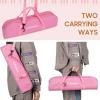 imageCAHAYA Melodica 37 Keys with Carrying Bag and 2 with Mouthpieces Air Piano Keyboard Musical Instrument for Kids and Adults BlackModel CY0049132 KeysPink