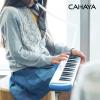 imageCAHAYA Melodica 37 Keys with Carrying Bag and 2 with Mouthpieces Air Piano Keyboard Musical Instrument for Kids and Adults BlackModel CY0049137 KeysBlue