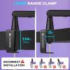 imageCAHAYA Mic Stand Boom Arm  LowHigh Profile Dual Use Desk Microphone Stand with 35in Extension Pole Desk Mount Clamp Cable Management Mic Stands with 2 Mic Clips