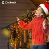 imageCAHAYA Mic Stand Tripod Boom Arm Floor Microphone Stand Height Adjustable with Carrying Bag and 2 Mic Clips 38quot to 58quot Adapter for Singing Performance PodcastBlack