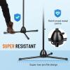 imageCAHAYA Microphone Stand HeavyDuty Super Resistent Tripod Boom Universal Mic Stand with 2 Mic Clips for Most Mics Height Adjustable Mic Stand for Singing Wedding Performance CY03303790in