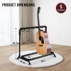 imageCAHAYA Multi Guitar Rack Acoustic Guitar Display Rack 5 Holder Thick Padding Guitar Rack Holder Floor Stand for Classical Acoustic Electric Guitars and Bass CY03455 Guitars