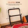 imageCAHAYA Multi Guitar Rack Acoustic Guitar Display Rack 5 Holder Thick Padding Guitar Rack Holder Floor Stand for Classical Acoustic Electric Guitars and Bass CY03453 Guitars