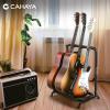 imageCAHAYA Multi Guitar Rack Acoustic Guitar Display Rack 5 Holder Thick Padding Guitar Rack Holder Floor Stand for Classical Acoustic Electric Guitars and Bass CY03453 Guitars