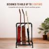 imageCAHAYA Multi Guitar Rack Acoustic Guitar Display Rack 5 Holder Thick Padding Guitar Rack Holder Floor Stand for Classical Acoustic Electric Guitars and Bass CY03453 Guitars