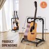 imageCAHAYA Multi Guitar Rack Acoustic Guitar Display Rack 5 Holder Thick Padding Guitar Rack Holder Floor Stand for Classical Acoustic Electric Guitars and Bass CY03453 Guitars