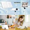 imageCAHAYA Music Stand for Sheet Music  Dualuse Converts to Desktop Stand Portableampamp Foldable 31457in Height Adjustable Sturdy Tray Holds Thick Books or Tablets 5 in 1 Package with Carrying Bag Sheet Music FolderWhite