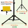 imageCAHAYA Portable sheet music stand 3 in 1 Dualuse Sheet Music Stand ampamp Desktop Book Stand Adjustable 314559 in with Book Stand Support Carrying BagNote Pattern