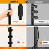imageCAHAYA Projector Stand Tripod Foldable 189 to 41 Inch Height Adjustable Projector Tripod Stand 180 Rotatable Thickened Base Multipurpose Laptop Stand Panel Collapsible for Outdoor Office Home Stage360 Adjustable