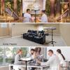 imageCAHAYA Projector Stand Tripod Foldable 189 to 41 Inch Height Adjustable Projector Tripod Stand 180 Rotatable Thickened Base Multipurpose Laptop Stand Panel Collapsible for Outdoor Office Home Stage180 Adjustable