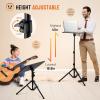 imageCAHAYA Projector Stand Tripod Foldable 189 to 41 Inch Height Adjustable Projector Tripod Stand 180 Rotatable Thickened Base Multipurpose Laptop Stand Panel Collapsible for Outdoor Office Home Stage180 Adjustable