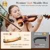 imageCAHAYA Solid Wood Violin Kit  44 Full Size Full Beginner Violin with Hard Case and Wooden Shoulder Rest for Student Adults Kids