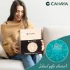 imageCAHAYA Steel Tongue Drum Set 6 Inch 8 Notes Steel Hand Drum with Music Book Drum Mallets Finger Paddles and Carry Bag for Kids Gift Musical Education Meditation Yoga CY0359Lake blue