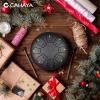 imageCAHAYA Steel Tongue Drum Set 6 Inch 8 Notes Steel Hand Drum with Music Book Drum Mallets Finger Paddles and Carry Bag for Kids Gift Musical Education Meditation Yoga CY0359Black bear