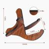 imageCAHAYA Wooden Ukulele Stand Mandolin Folding Universal XFrame Style Stand for Ukulele Violin Banjo