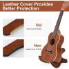 imageCAHAYA Wooden Ukulele Stand Mandolin Folding Universal XFrame Style Stand for Ukulele Violin Banjo