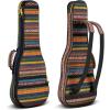 imageCAHAYA Concert Ukulele Bag Ukulele Case 23 Inch Soft 035 Inch Thick Padded with Adjustable Straps21inch