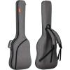 imageCAHAYA Electric Bass Guitar Bag Gig Bag Backpack Padded Soft Case 03 inch Padding LightweightGray