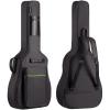 imageCAHAYA Electric Guitar Bag Gig Bag Case 03in Thick Padding Backpack Soft Electric Guitar Case Green CY0293Acoustic Guitar Bag