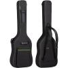 imageCAHAYA Electric Guitar Bag Gig Bag Case 03in Thick Padding Backpack Soft Electric Guitar Case Green CY0293Bass Bag