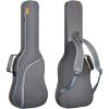 imageCAHAYA Electric Guitar Bag Padded Electric Guitar Gig Bag Case 035in Padding Dual Adjustable Shoulder Strap Electric Guitar Case CY0175Gray