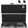 imageCAHAYA Electric Guitar Hard Shell Case  Portable Square Hardshell for Standard Electric Guitar  Black