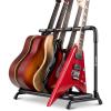 imageCAHAYA Multi Guitar Rack Acoustic Guitar Display Rack 5 Holder Thick Padding Guitar Rack Holder Floor Stand for Classical Acoustic Electric Guitars and Bass CY03455 Guitars