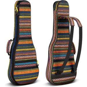imageCAHAYA Concert Ukulele Bag Ukulele Case 23 Inch Soft 035 Inch Thick Padded with Adjustable Straps26